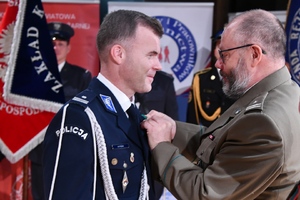  Uroczystość z okazji Narodowego Święta Niepodległości w Śląskim Oddziale Straży Granicznej