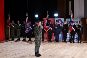  Uroczystość z okazji Narodowego Święta Niepodległości w Śląskim Oddziale Straży Granicznej