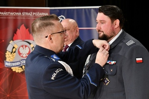  Uroczystość z okazji Narodowego Święta Niepodległości w Śląskim Oddziale Straży Granicznej