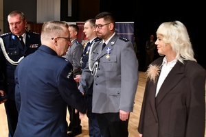  Uroczystość z okazji Narodowego Święta Niepodległości w Śląskim Oddziale Straży Granicznej