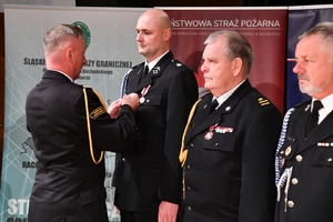  Uroczystość z okazji Narodowego Święta Niepodległości w Śląskim Oddziale Straży Granicznej