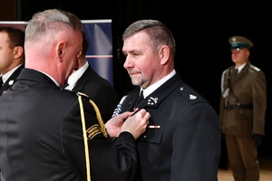  Uroczystość z okazji Narodowego Święta Niepodległości w Śląskim Oddziale Straży Granicznej