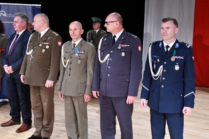  Uroczystość z okazji Narodowego Święta Niepodległości w Śląskim Oddziale Straży Granicznej