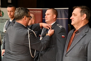  Uroczystość z okazji Narodowego Święta Niepodległości w Śląskim Oddziale Straży Granicznej