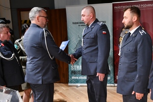  Uroczystość z okazji Narodowego Święta Niepodległości w Śląskim Oddziale Straży Granicznej