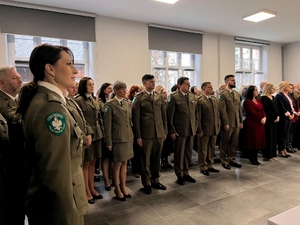  Spotkanie opłatkowe w Śląskim Oddziale Straży Granicznej