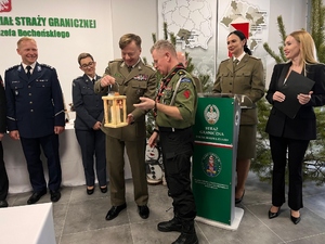  Spotkanie opłatkowe w Śląskim Oddziale Straży Granicznej