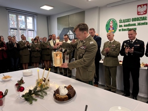  Spotkanie opłatkowe w Śląskim Oddziale Straży Granicznej