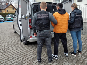 Cudzoziemiec zatrzymany przez funkcjonariuszy Placówki SG w Bielsku-Białej