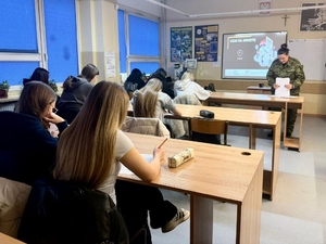  Prelekcja dla uczniów ZS3 w Rybniku na temat hejtu w sieci