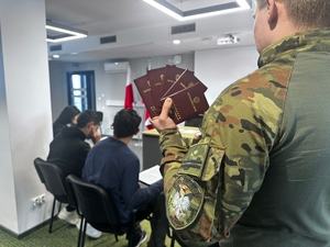  Kolumbijczycy zatrzymani przez funkcjonariuszy Placówki SG w Częstochowie