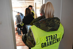 Straż Graniczna podczas czynności służbowych