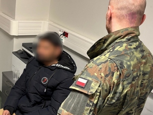 Zatrzymany cudzoziemiec