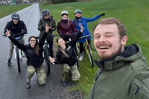  Jubileuszowy rajd rowerowy funkcjonariuszy i pracowników Śląskiego Oddziału Straży Granicznej