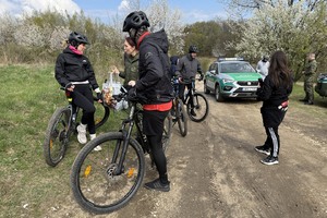  Jubileuszowy rajd rowerowy funkcjonariuszy i pracowników Śląskiego Oddziału Straży Granicznej