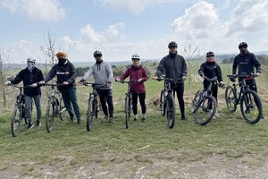  Jubileuszowy rajd rowerowy funkcjonariuszy i pracowników Śląskiego Oddziału Straży Granicznej