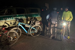  Jubileuszowy rajd rowerowy funkcjonariuszy i pracowników Śląskiego Oddziału Straży Granicznej