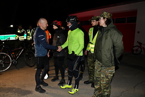  Jubileuszowy rajd rowerowy funkcjonariuszy i pracowników Śląskiego Oddziału Straży Granicznej