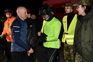  Jubileuszowy rajd rowerowy funkcjonariuszy i pracowników Śląskiego Oddziału Straży Granicznej