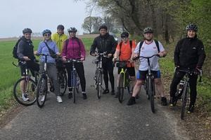  Jubileuszowy rajd rowerowy funkcjonariuszy i pracowników Śląskiego Oddziału Straży Granicznej