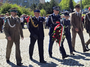 Narodowe Święto Konstytucji 3 Maja na Śląsku i Opolszczyźnie. Złożenie wieńców.
