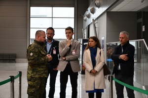 Wizyta parlamentarzystów w Międzynarodowym Porcie Lotniczym „Katowice” w Pyrzowicach