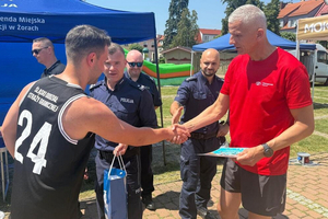  Turniej Streetball o Puchar Komendanta Miejskiego Policji w Żorach