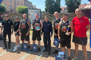  Turniej Streetball o Puchar Komendanta Miejskiego Policji w Żorach
