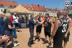  Turniej Streetball o Puchar Komendanta Miejskiego Policji w Żorach