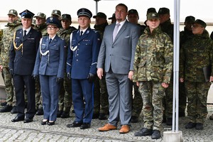  Uroczyste ślubowanie nowych funkcjonariuszy Śląskiego Oddziału Straży Granicznej