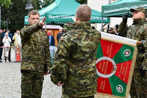  Ślubowanie na sztandar
