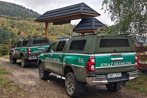 Samochody Straży Granicznej